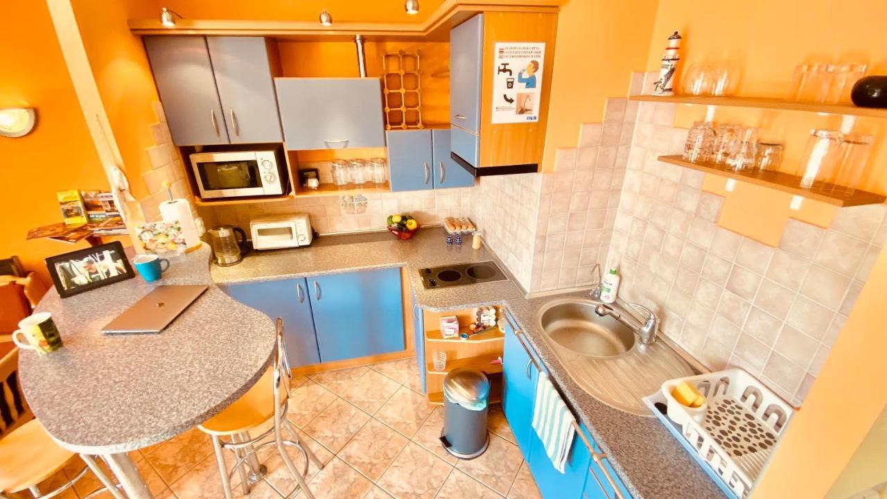 Sonnige Maisonette-Wohnung Mit Blick Auf Die Bucht Dziwnów 外观 照片